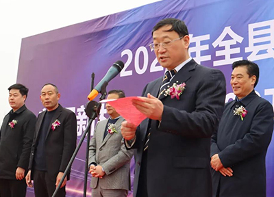  射陽湖新年首個億元項目開工奠基，可新增年銷售3億元